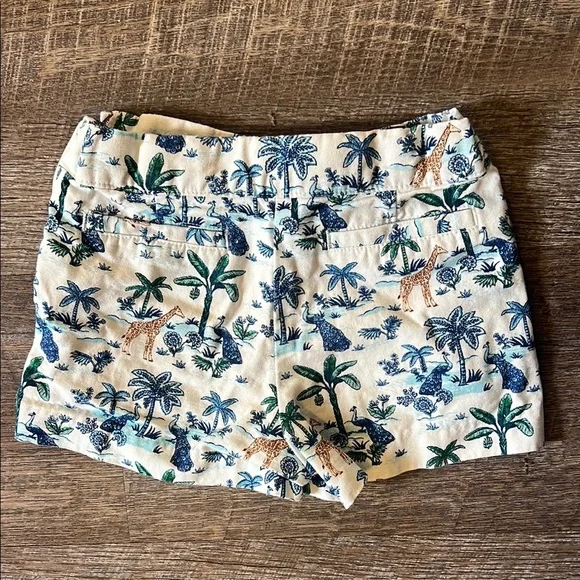 Janie and Jack Tropical Print toddler shorts - Picture 3 of 4